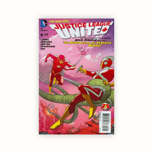 Justice League United #8 Flash Cover (2015)
