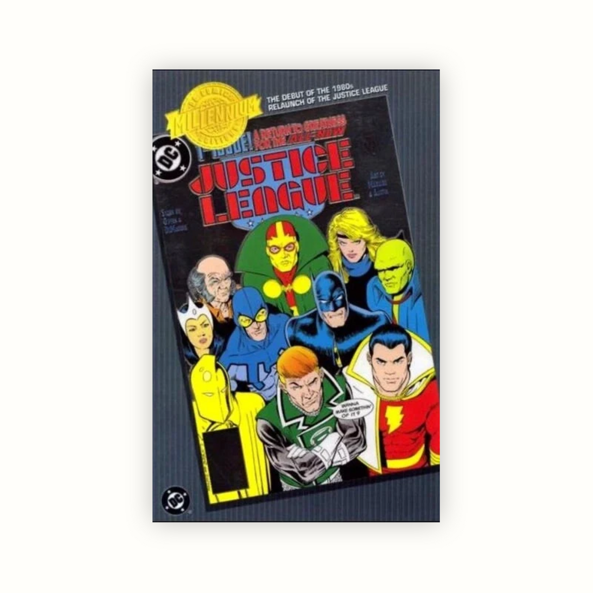 Justice League #1 Millennium Edition Chromium Cover (2000)